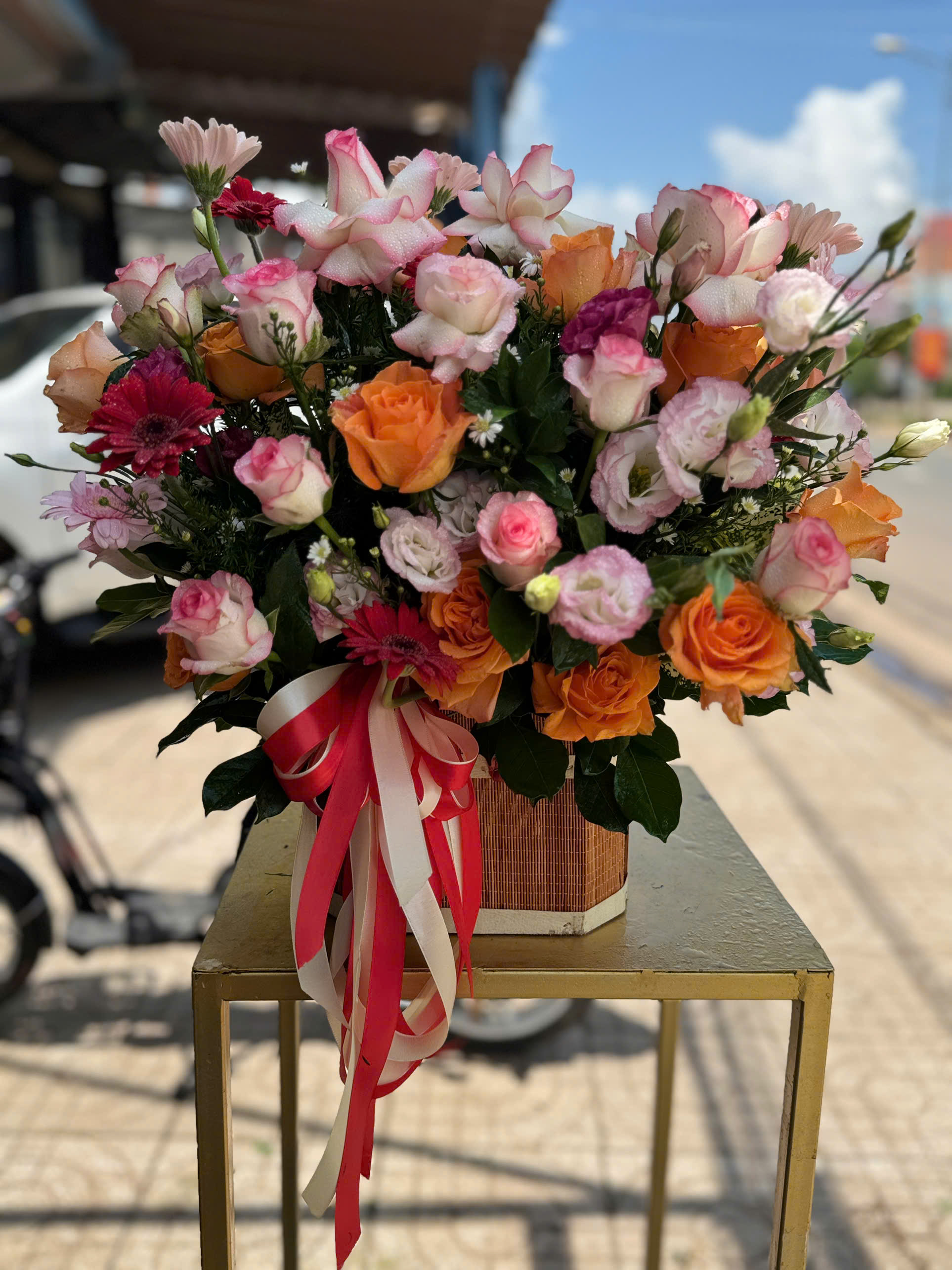 hoa tươi bình minh