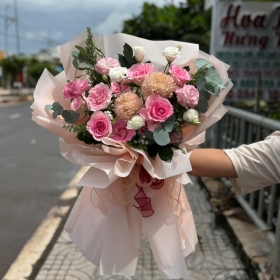 Hoa tươi 20/10 Đồng Nai - hồng cam