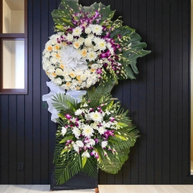 Hoa chia buồn mẫu 001