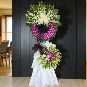 Hoa chia buồn mẫu 003