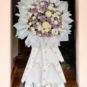 Hoa chia buồn mẫu 005