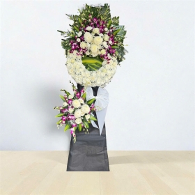 Hoa chia buồn mẫu 007