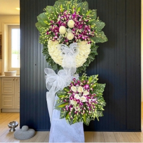 Hoa chia buồn mẫu 008