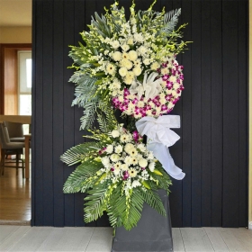 Hoa chia buồn mẫu 011