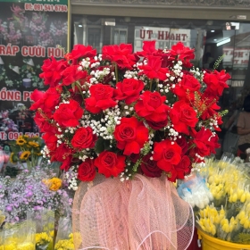 Giỏ hoa hồng - số 6