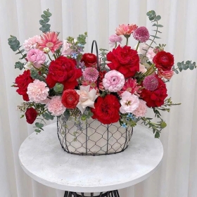 Giỏ hoa hồng - số 7