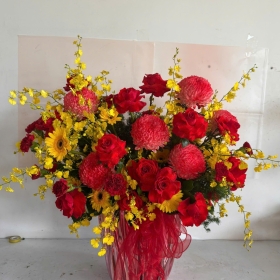 Giỏ hoa hồng - số 8