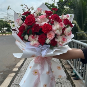 Bó hoa hồng - số 4