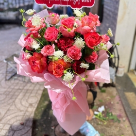 Bó hoa hồng - số 5