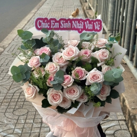 Bó hoa hồng - số 6