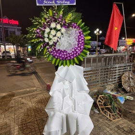 Hoa chia buồn mẫu 019