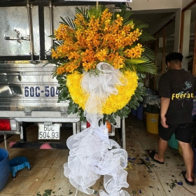 Hoa chia buồn mẫu 025