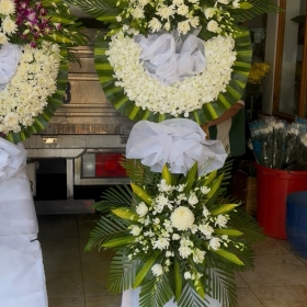 Hoa chia buồn mẫu 027