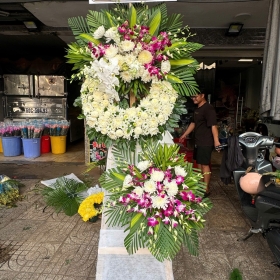 Hoa chia buồn mẫu 029