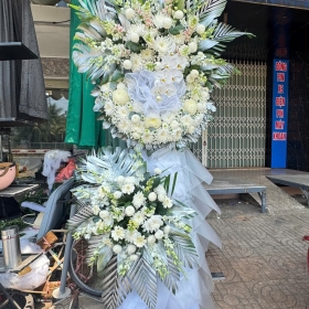 Hoa chia buồn mẫu 030