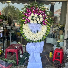 Hoa chia buồn mẫu 037