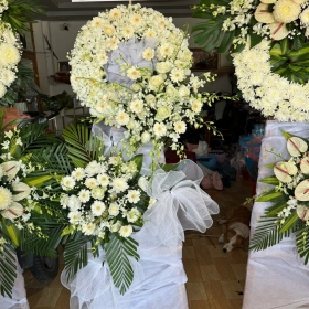 Hoa chia buồn mẫu 038