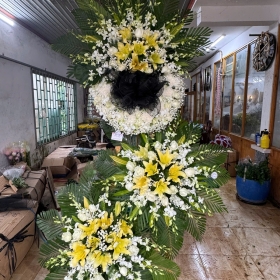 Hoa chia buồn mẫu 044