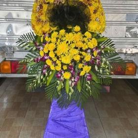 Hoa chia buồn mẫu 049