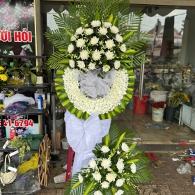 Hoa chia buồn mẫu 055