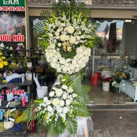 Hoa chia buồn mẫu 056