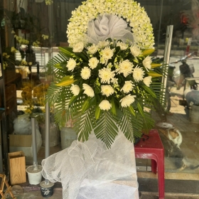 Hoa chia buồn mẫu 058