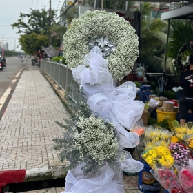 Hoa chia buồn mẫu 060