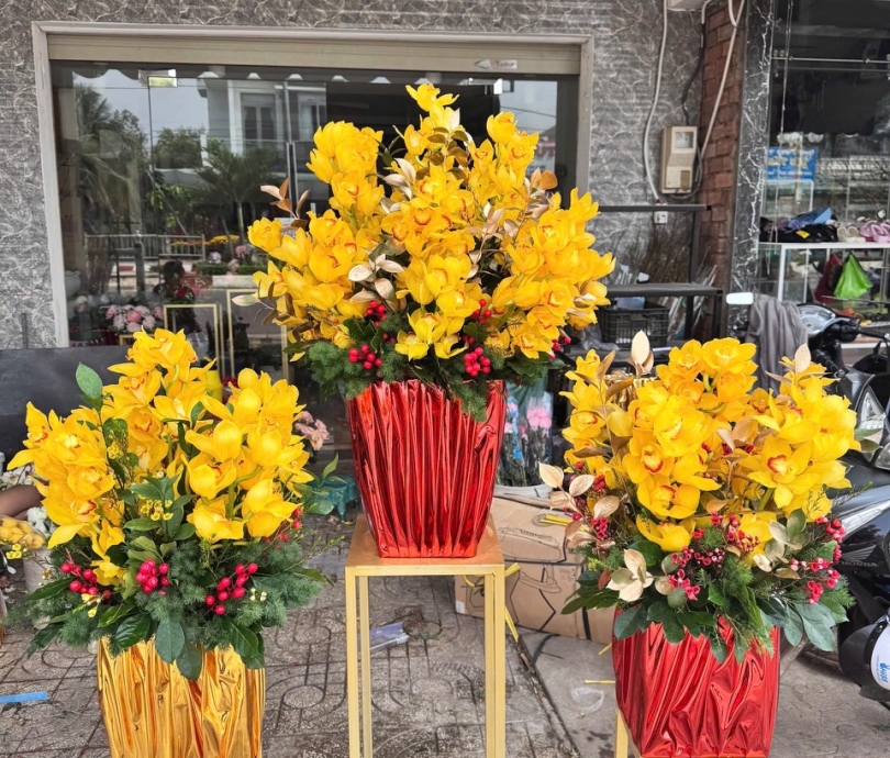 Hoa chưng tết Vĩnh Cửu