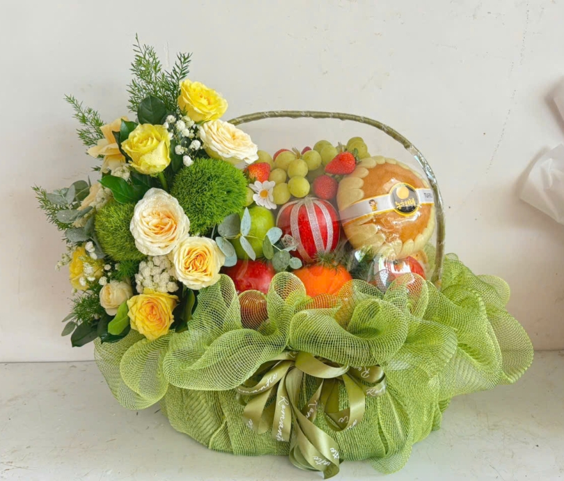 Giỏ hoa trái cây Vĩnh Cửu