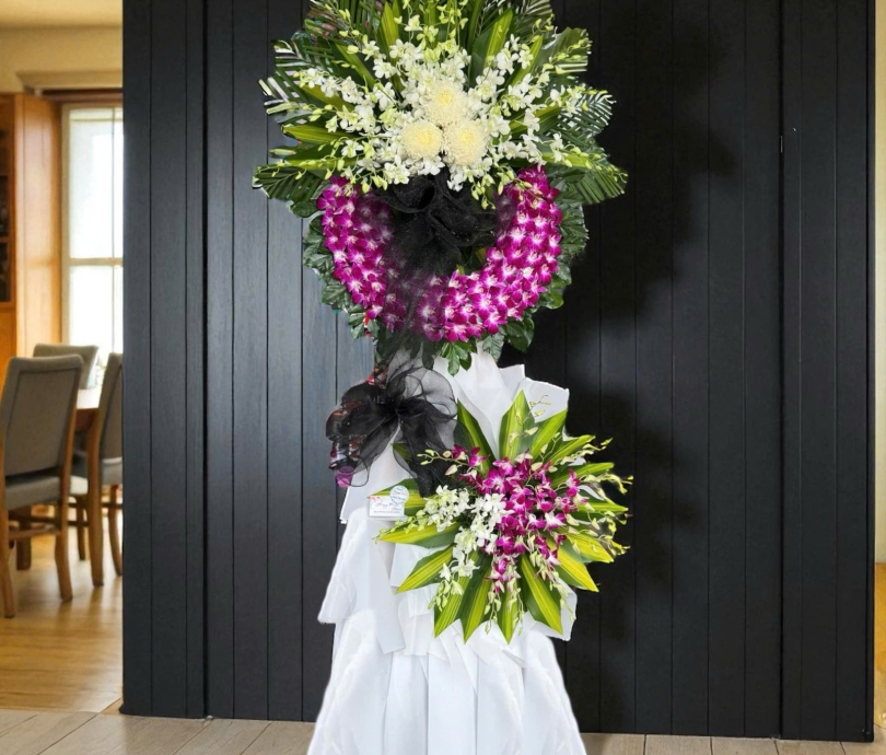 Hoa chia buồn mẫu 003