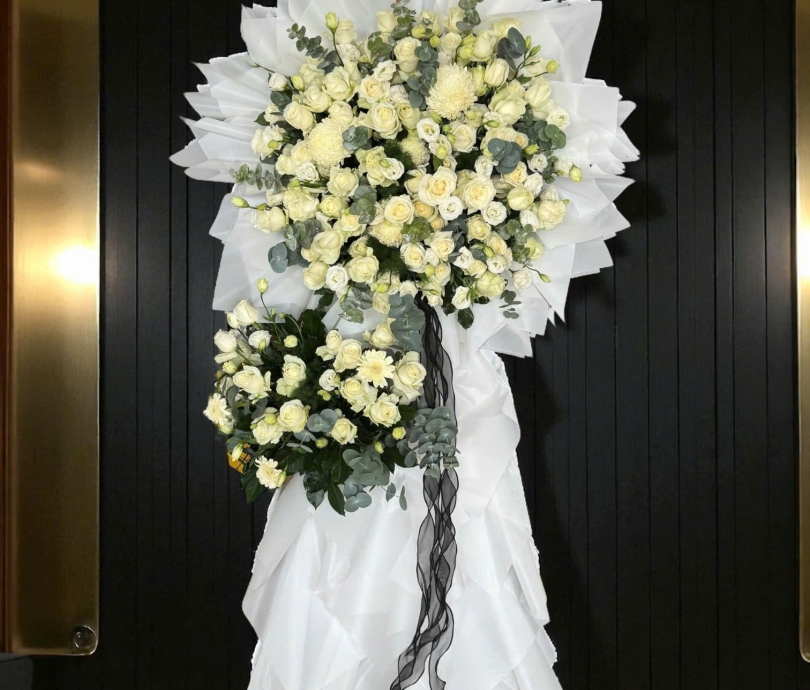 Hoa chia buồn mẫu 004