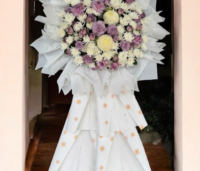 Hoa chia buồn mẫu 005