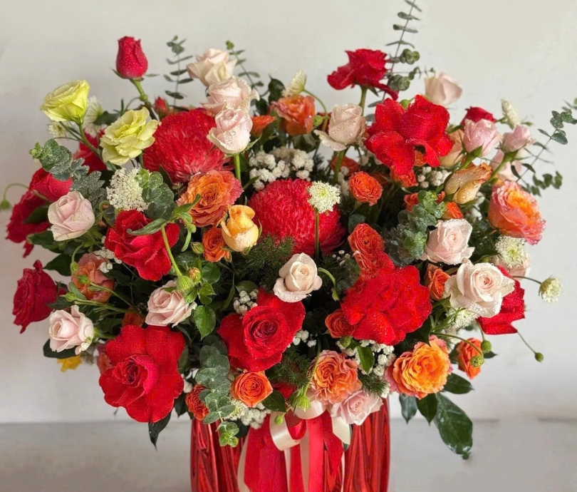 Giỏ hoa hồng - số 3