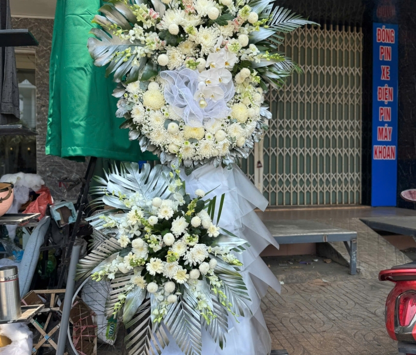 Hoa chia buồn mẫu 026