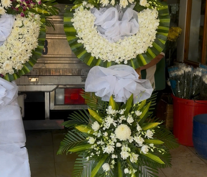 Hoa chia buồn mẫu 027