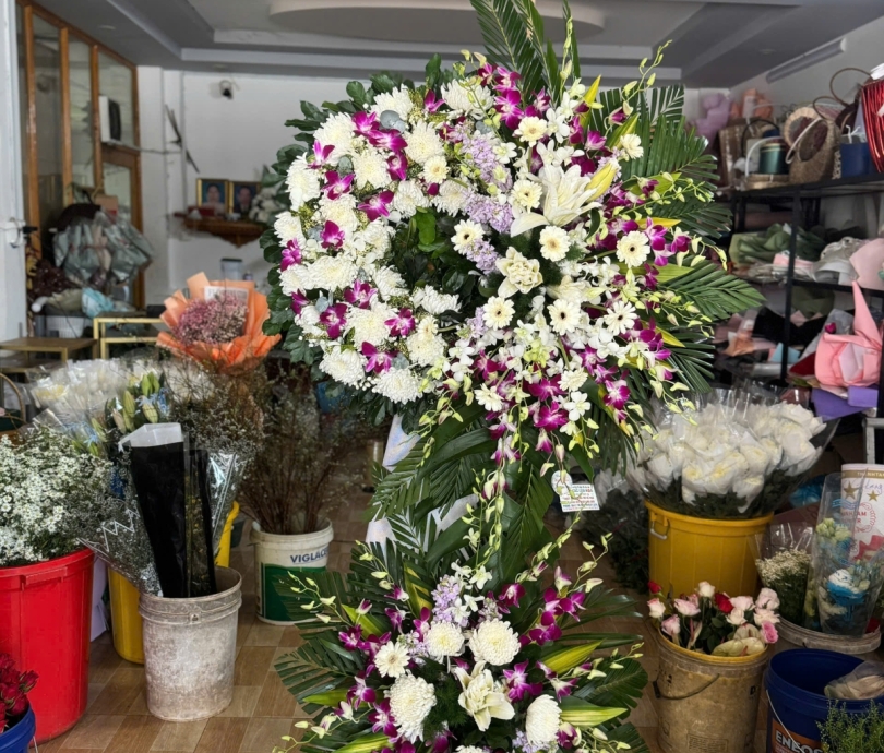 Hoa chia buồn mẫu 041