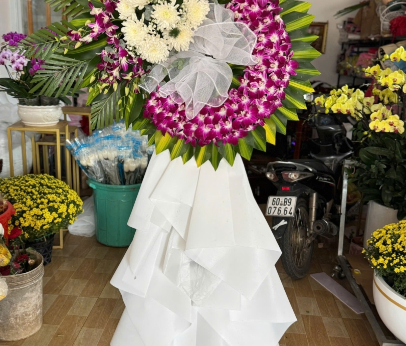 Hoa chia buồn mẫu 046