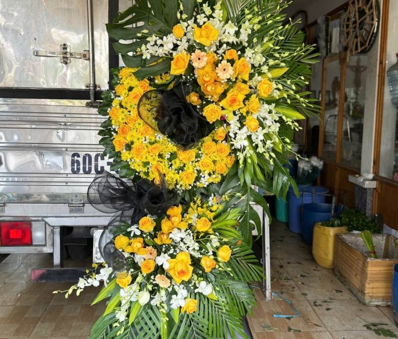 Hoa chia buồn mẫu 047