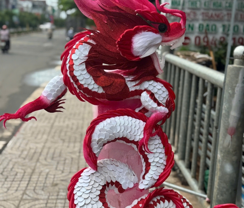 Tráp cưới hỏi rồng phượng